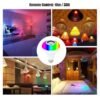 2-in-1 Smart LED Bulb + Bluetooth Speaker | RGB Light + Remote Control